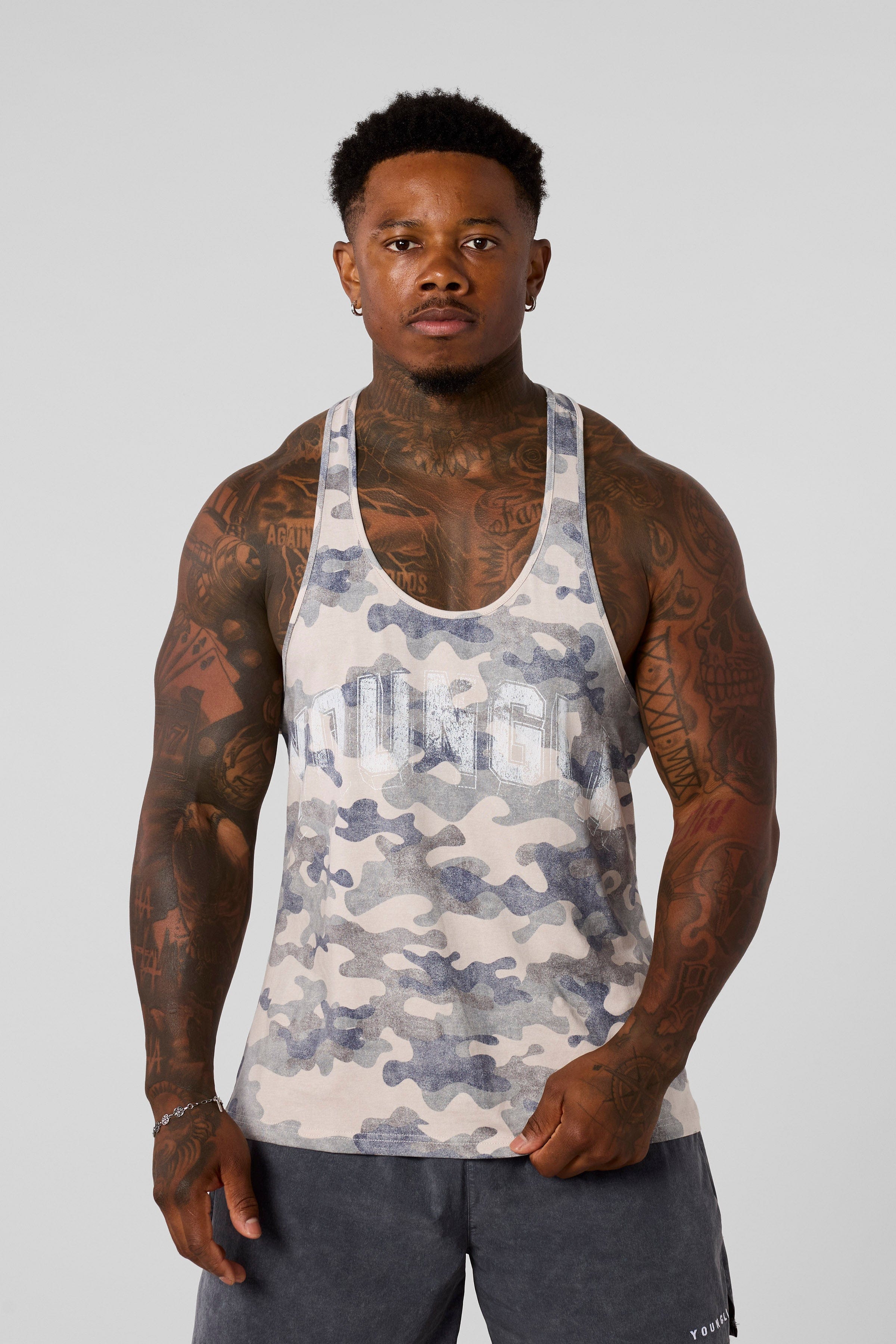 YoungLA 3066 - RunTech Camo Stringers OG Desert Camo