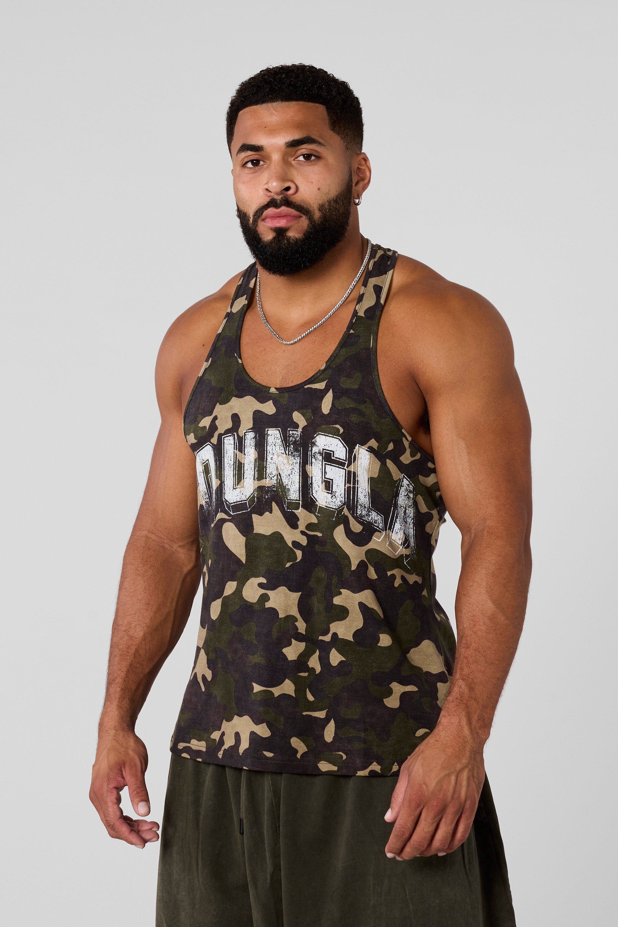 YoungLA 3066 - RunTech Camo Stringers OG Green Camo