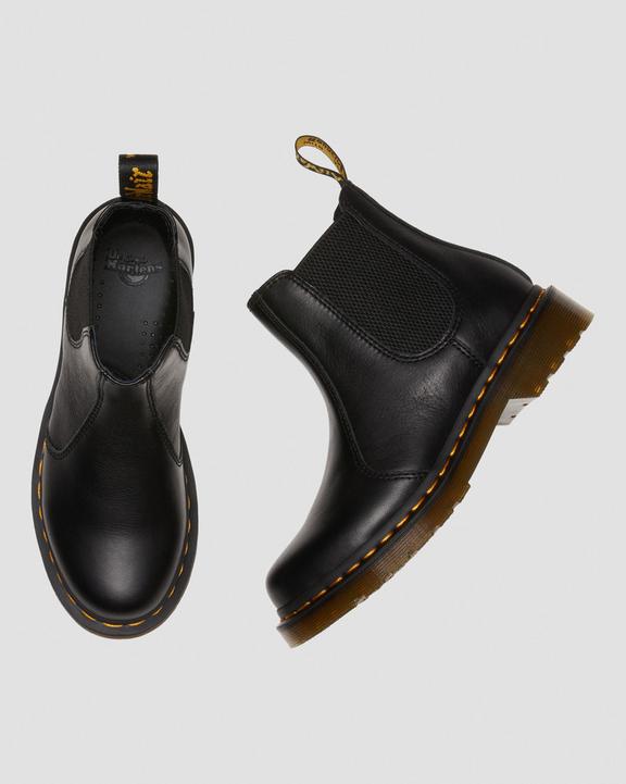 Dr Martens 2976 Women'S Virginia Leather Chelsea Boots - Black