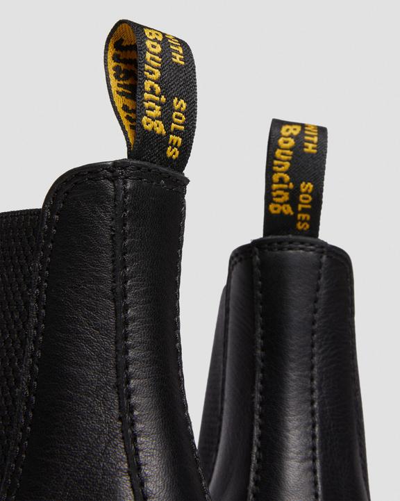 Dr Martens 2976 Women'S Virginia Leather Chelsea Boots - Black