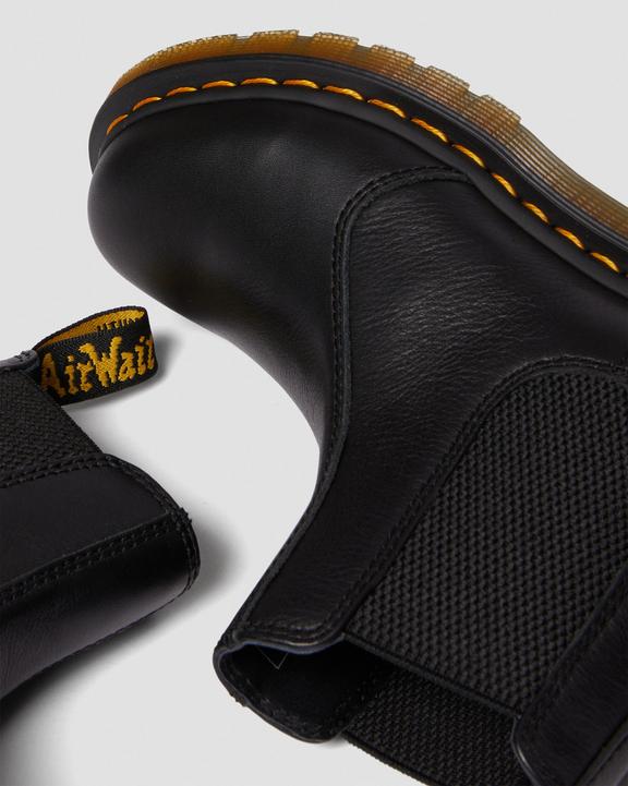 Dr Martens 2976 Women'S Virginia Leather Chelsea Boots - Black