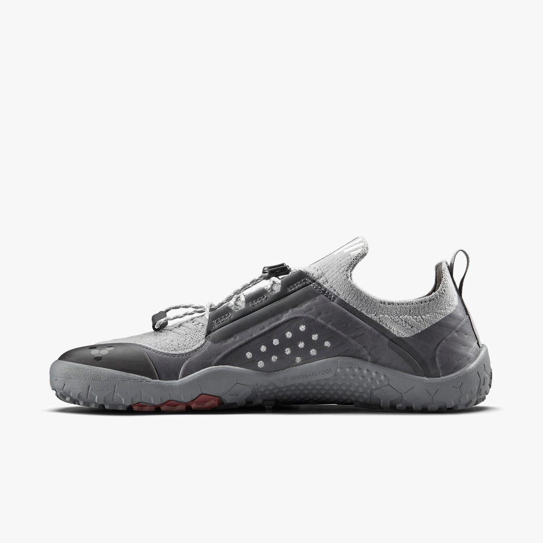 Vivobarefoot Primus Trail Knit Fg Mens Ultimate Grey