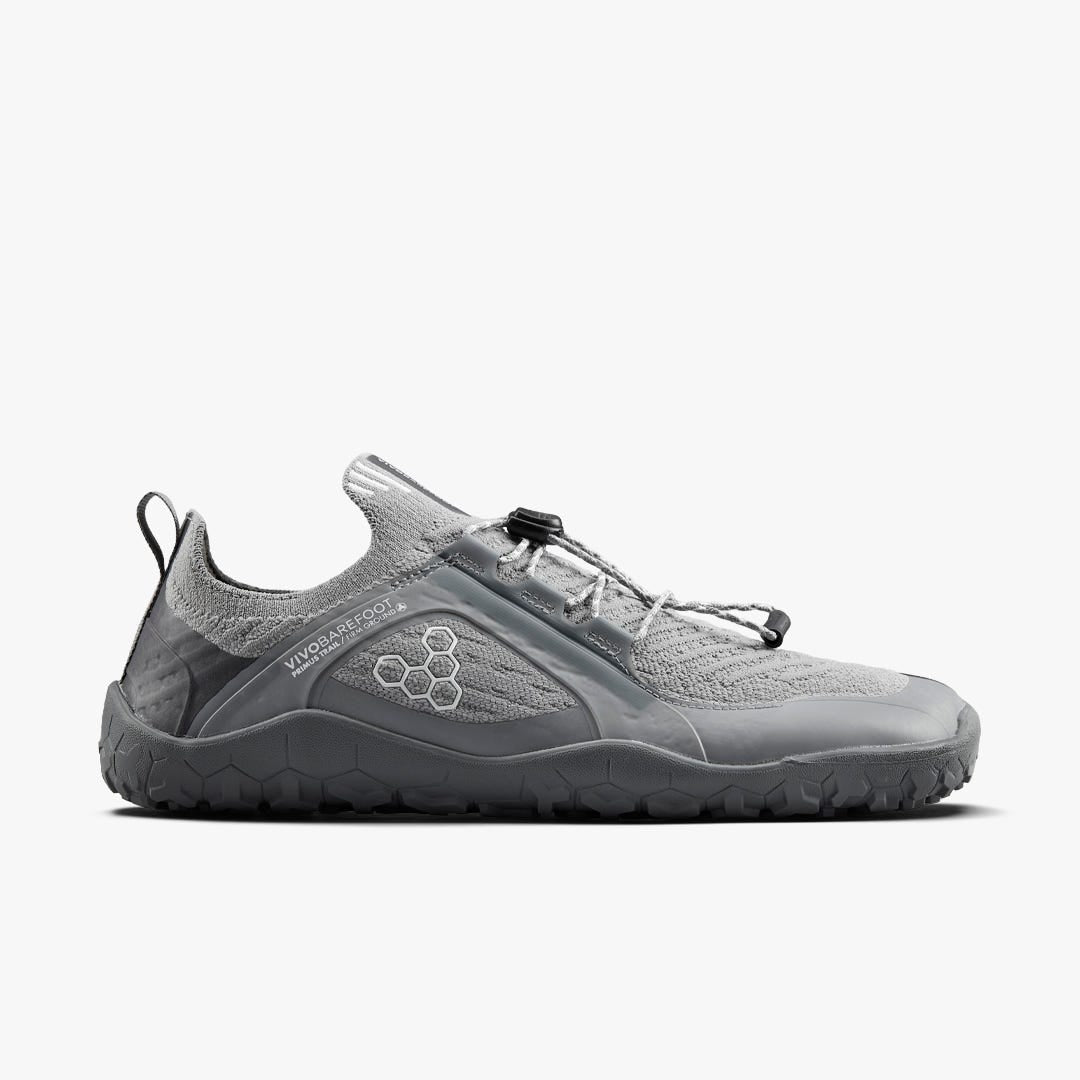 Vivobarefoot Primus Trail Knit Fg Mens Ultimate Grey