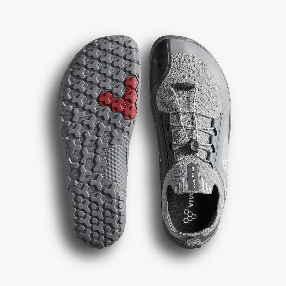 Vivobarefoot Primus Trail Knit Fg Mens Ultimate Grey