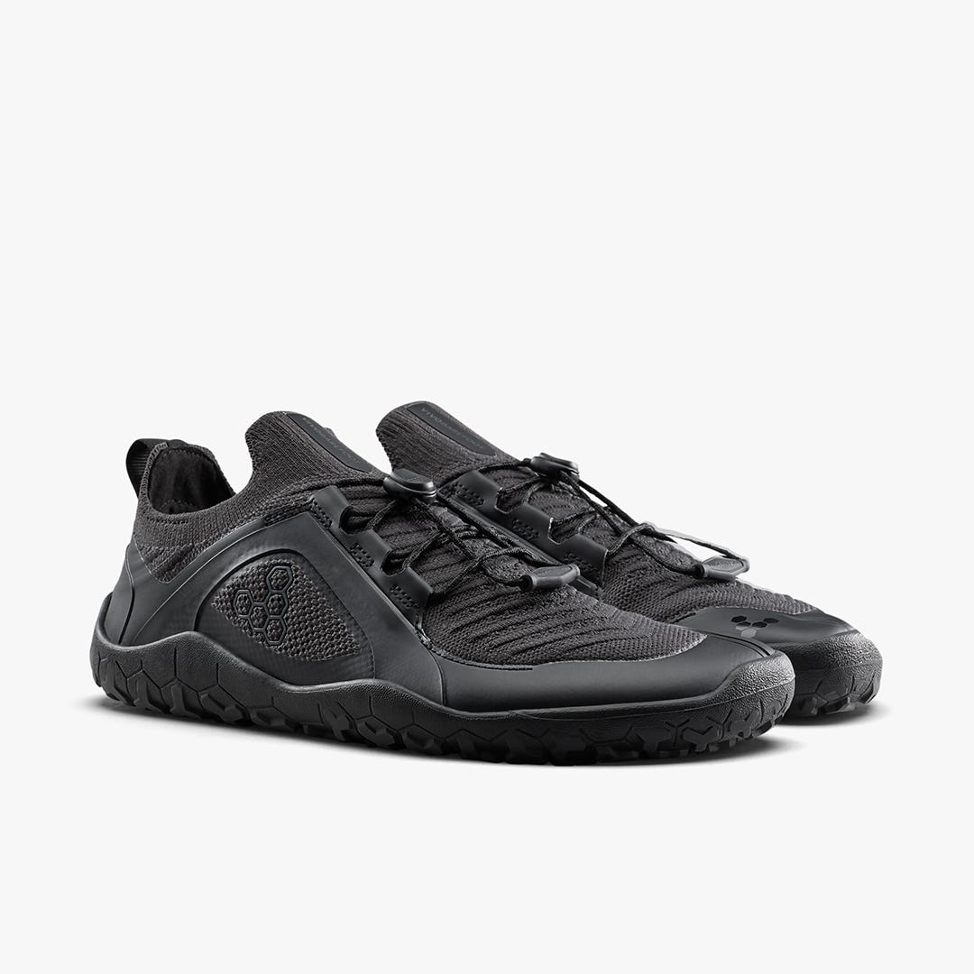 Vivobarefoot Primus Trail Knit Fg Mens Obsidian