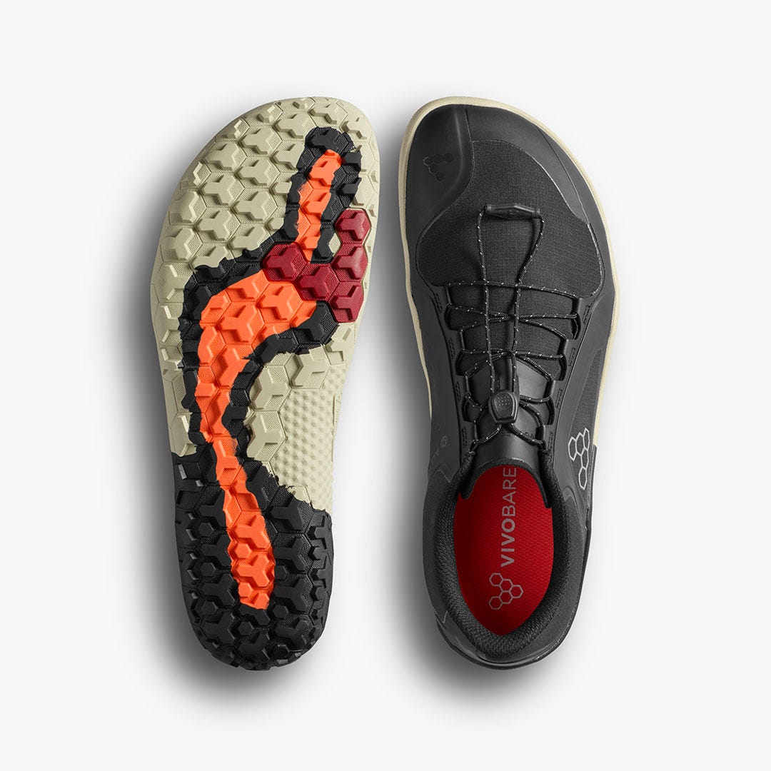 Vivobarefoot Primus Trail Iii All Weather Fg Mens Obsidian