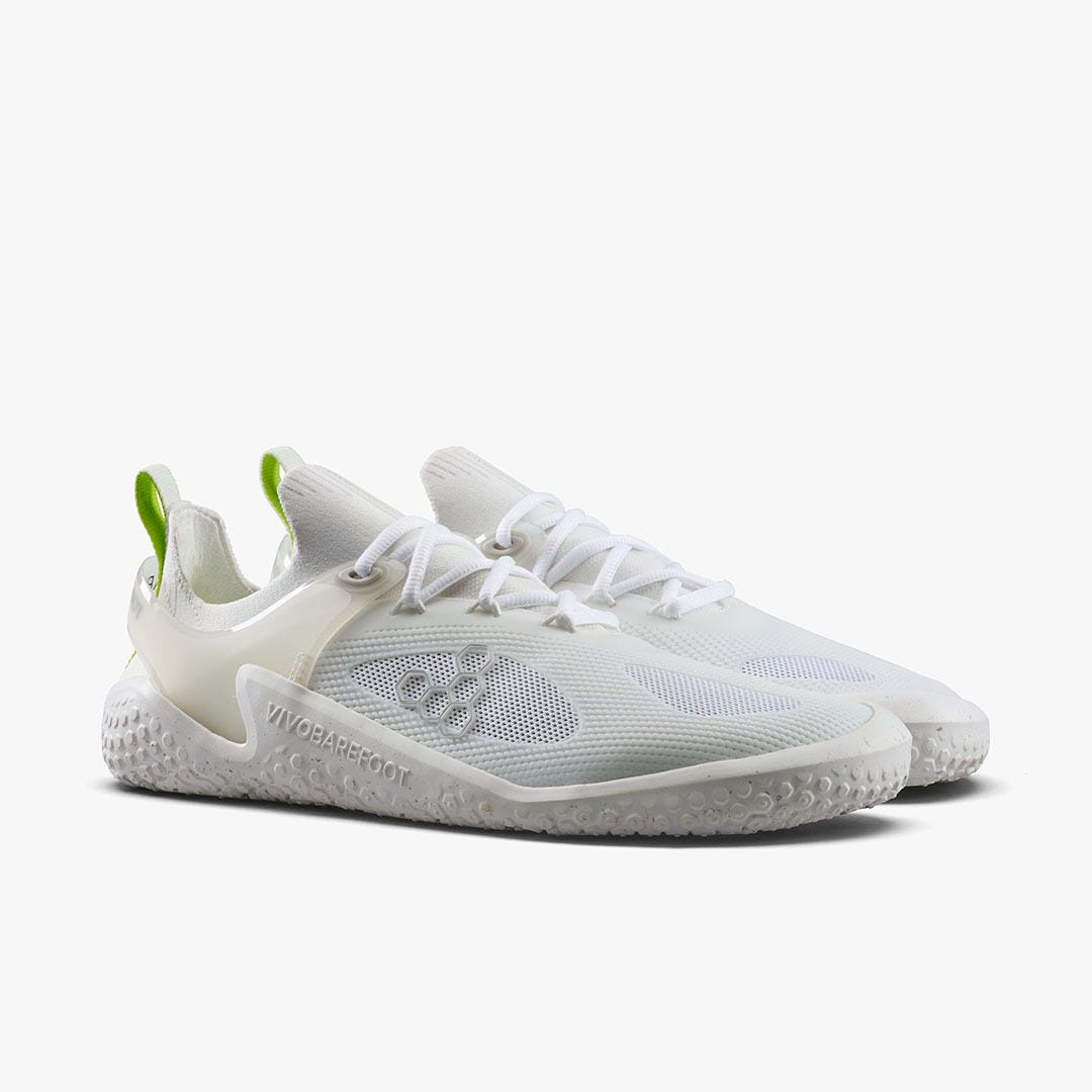 Vivobarefoot Motus Strength Mens Bright White-Grey