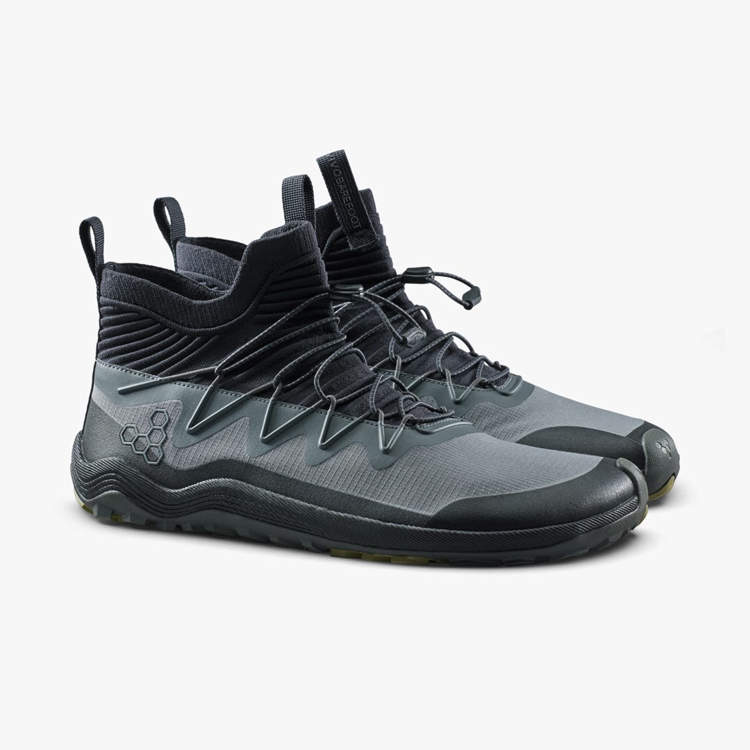 Vivobarefoot Primus Trail Flow Mid Ii Mens Dark Shadow