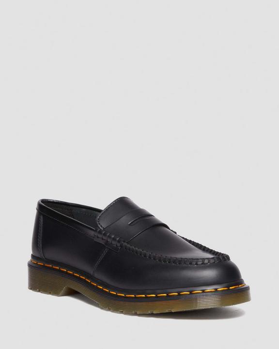 Dr Martens Penton Smooth Leather Loafers - Black