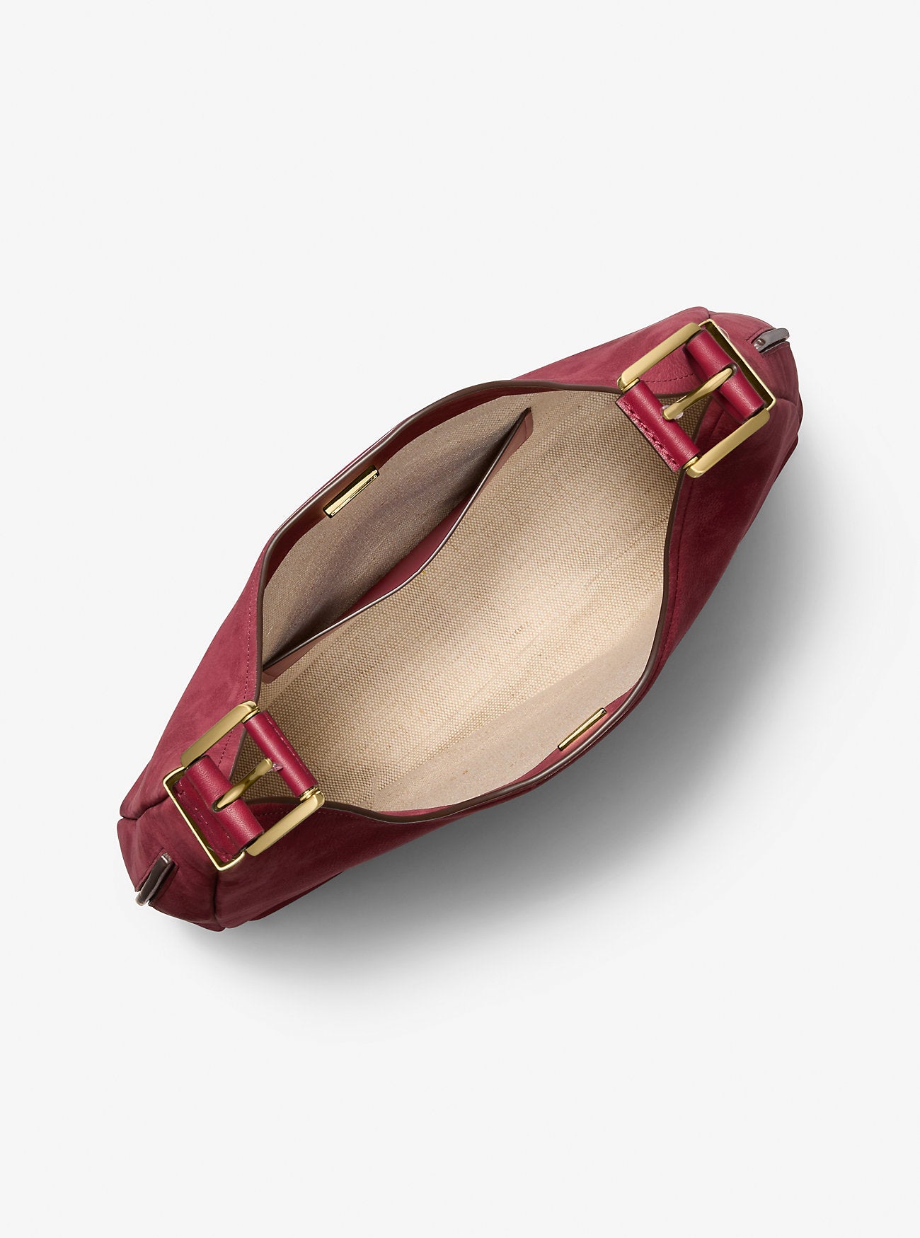 Nolita Large Nubuck Hobo Shoulder Bag Mulberry Mulberry