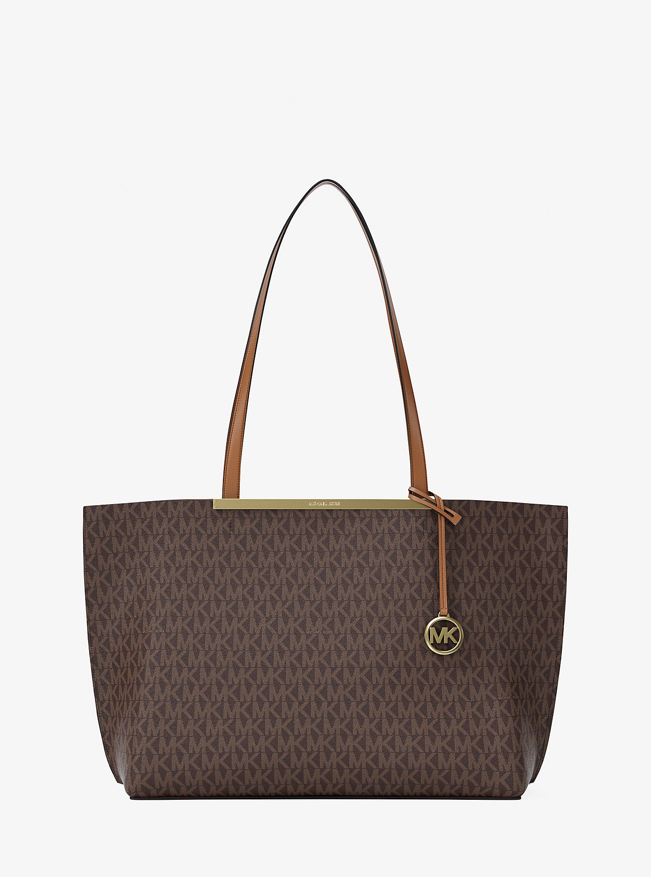 Evelyn Large Signature Logo Tote Bag Brn-Acorn Brn-Acorn