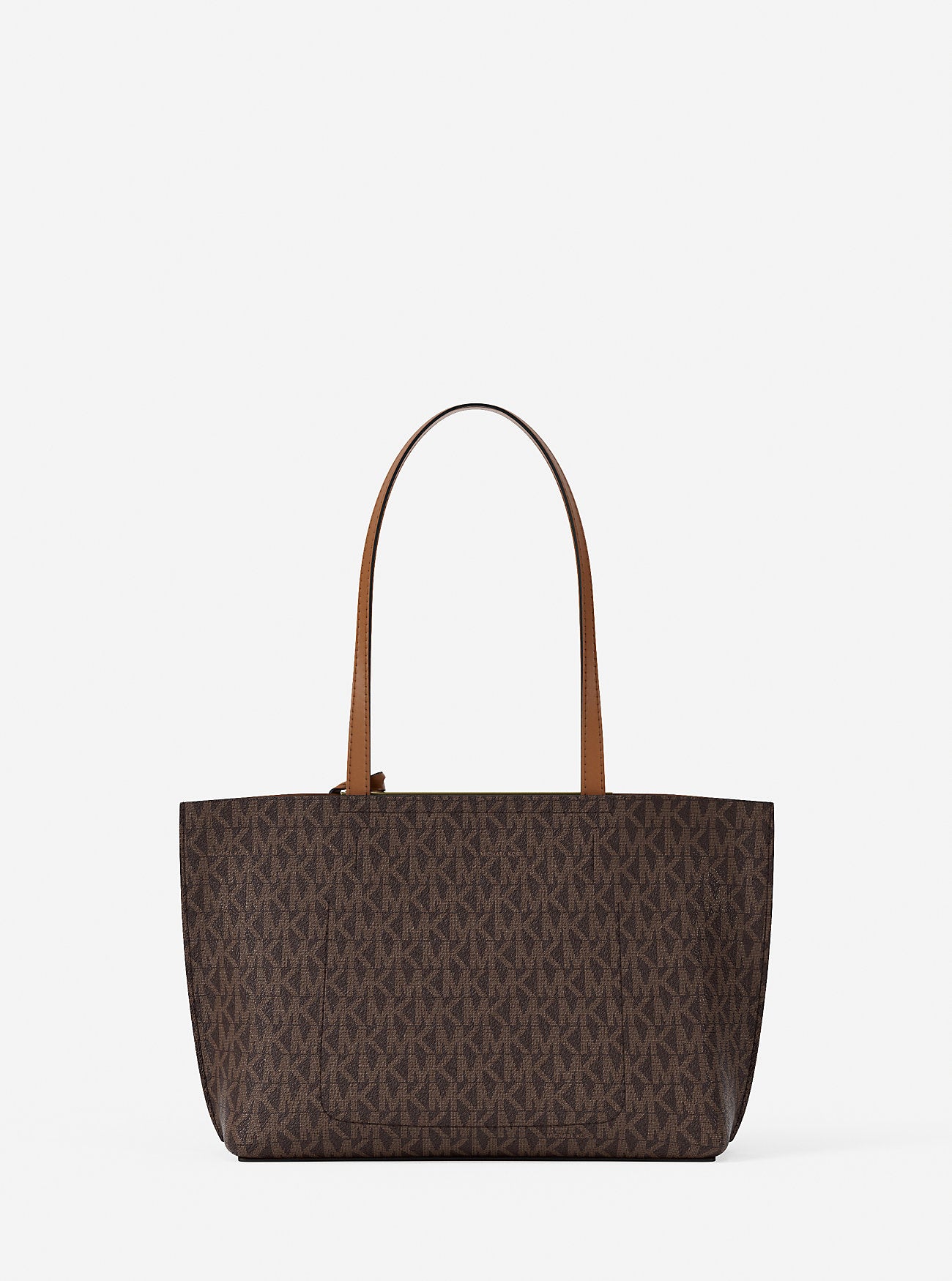 Evelyn Small Signature Logo Tote Bag Brn-Acorn Brn-Acorn