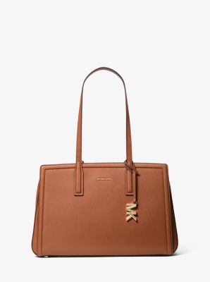 Laila Medium Leather Tote Bag Luggage Luggage