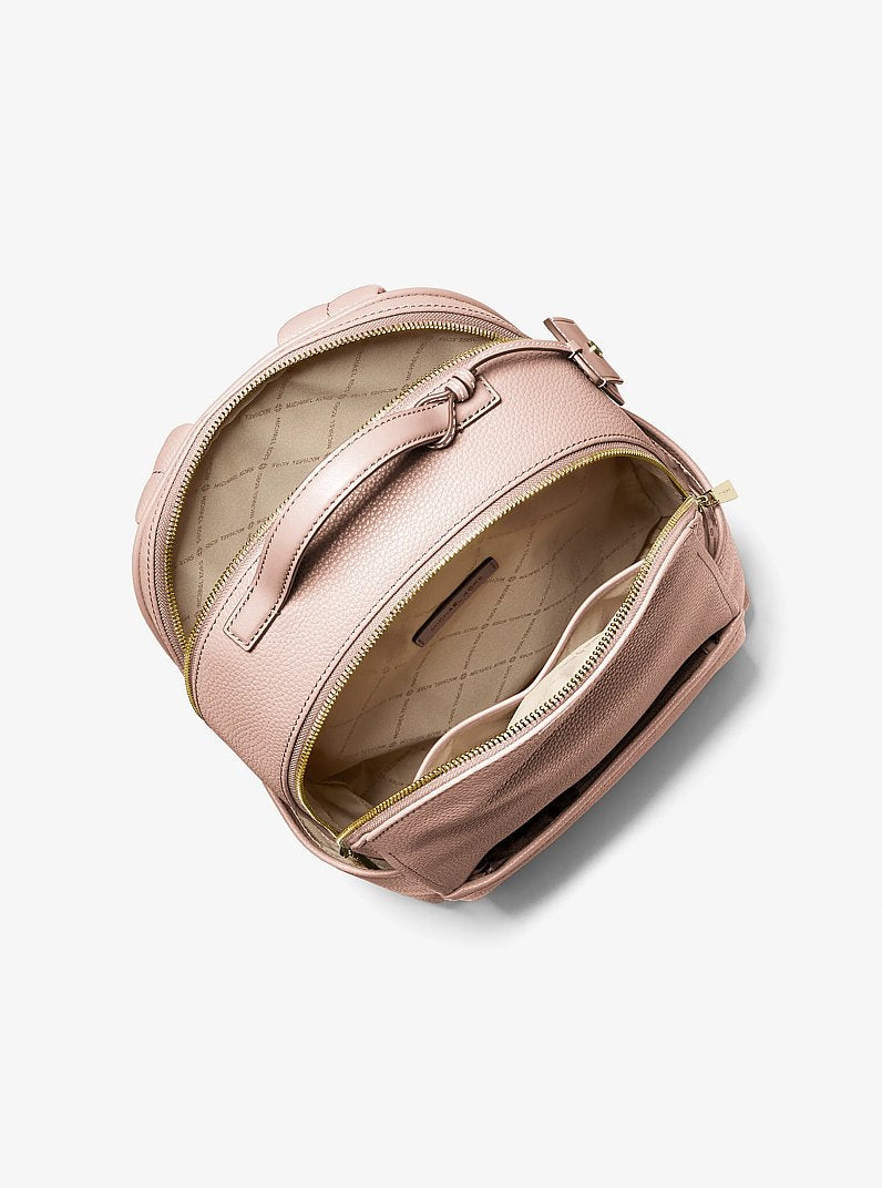 Michael Kors Sable Medium Pebbled Leather Backpack SOFT PINK
