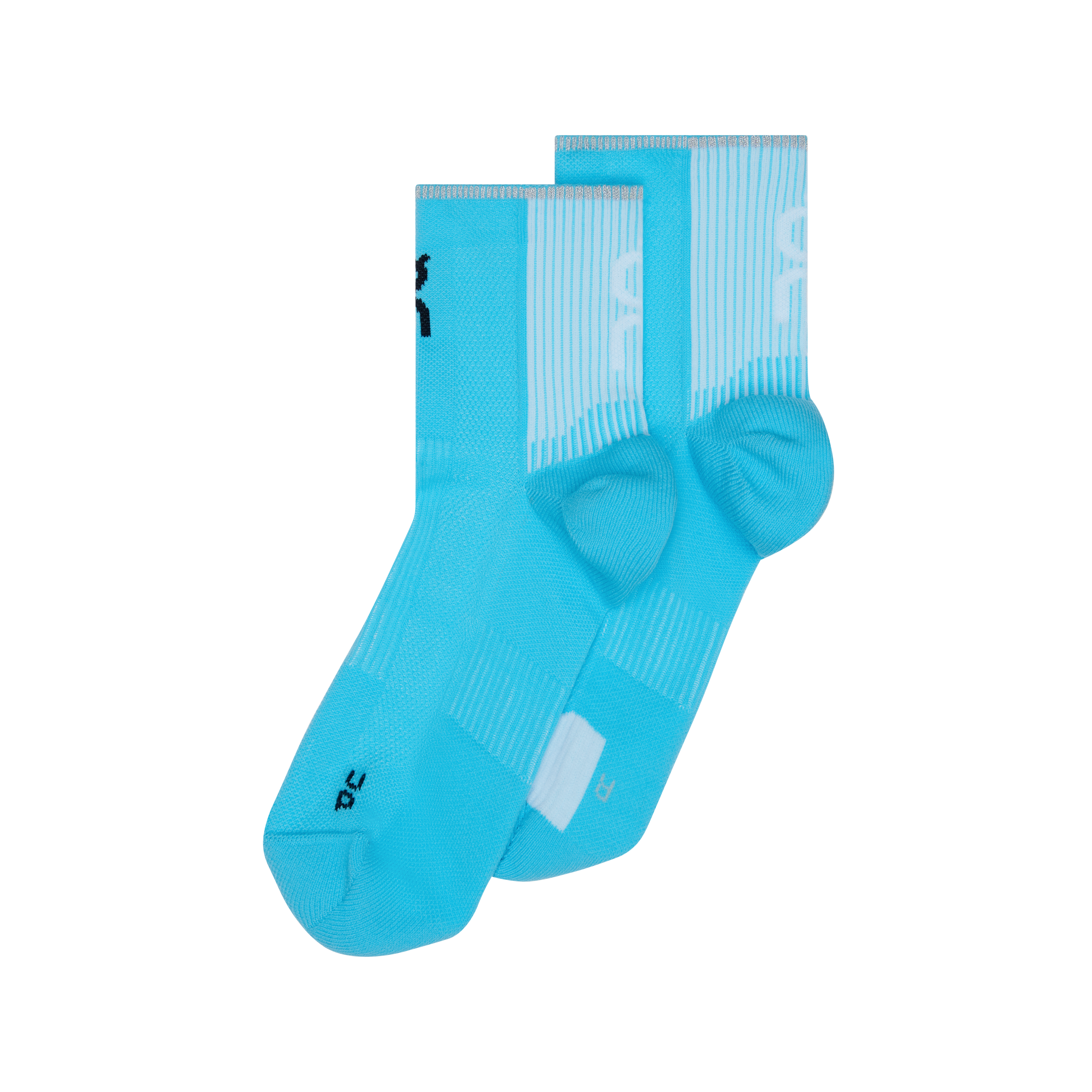 On Performance Run Sock Mid Horizon | White