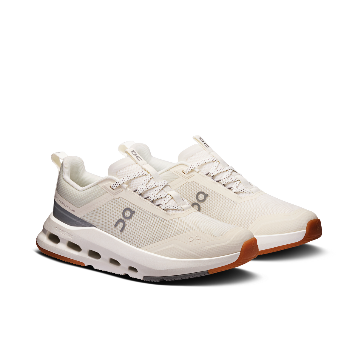 On Cloudnova Ivory Apollo Kids