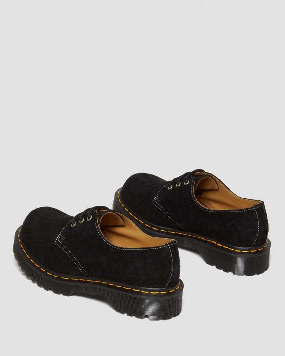Dr Martens 1461 Bex Made In England Emboss Suede Oxford Shoes - Black