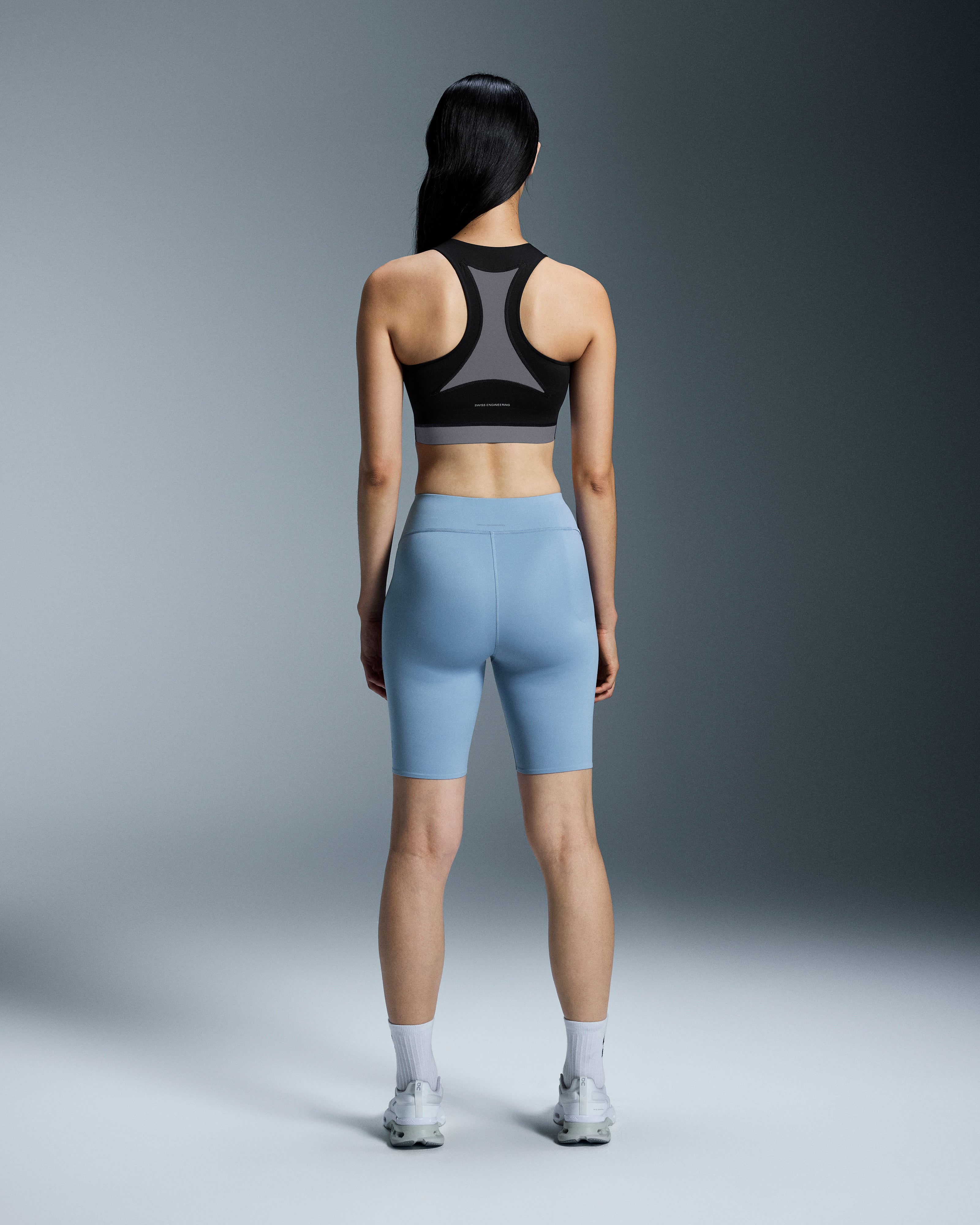 On Train Tights 1/2 Chambray (Women'S)