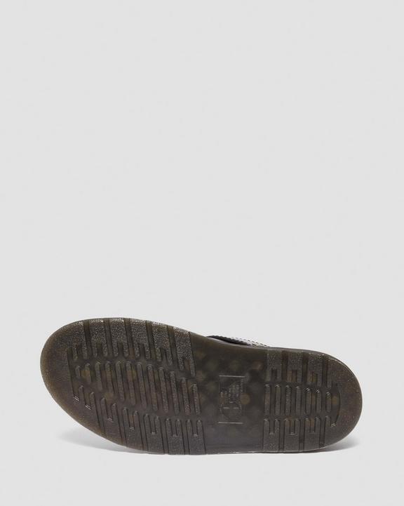 Dr Martens Laketen Atlas Leather Slingback Platform Mules - Black Atlas