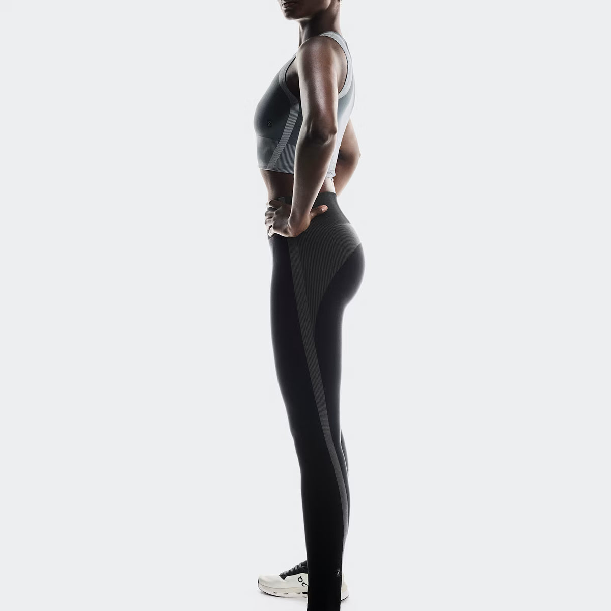 On Studio Knit Tights Black | Eclipse (Women'S)