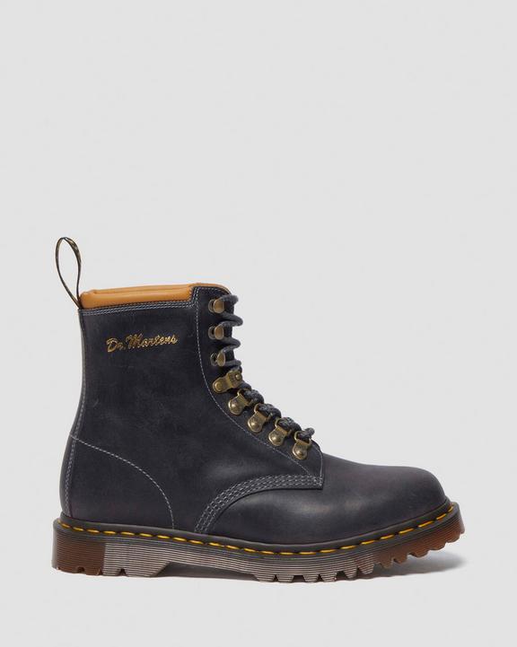 Dr Martens 1460 Collar Made In England Phoenix Leather Lace Up Boots
