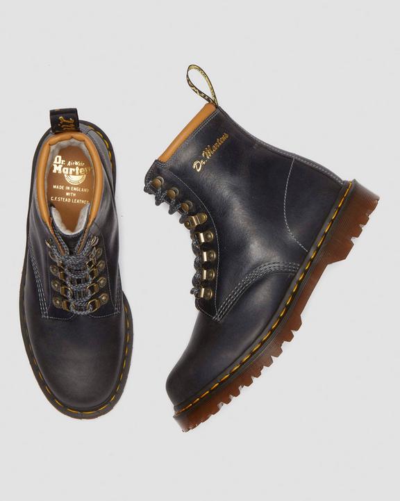 Dr Martens 1460 Collar Made In England Phoenix Leather Lace Up Boots