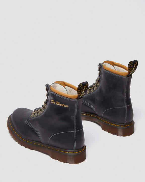 Dr Martens 1460 Collar Made In England Phoenix Leather Lace Up Boots