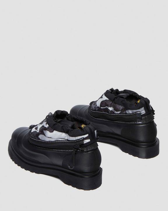 Dr Martens 1461 Sub Shoe - Black+White