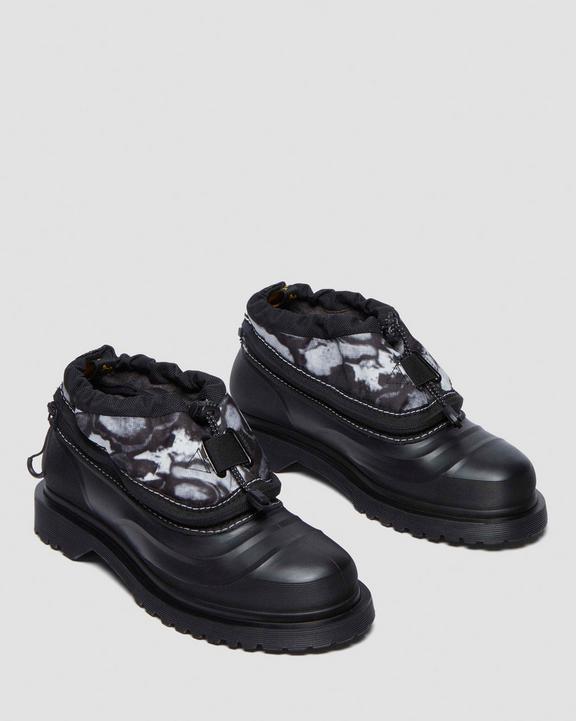Dr Martens 1461 Sub Shoe - Black+White