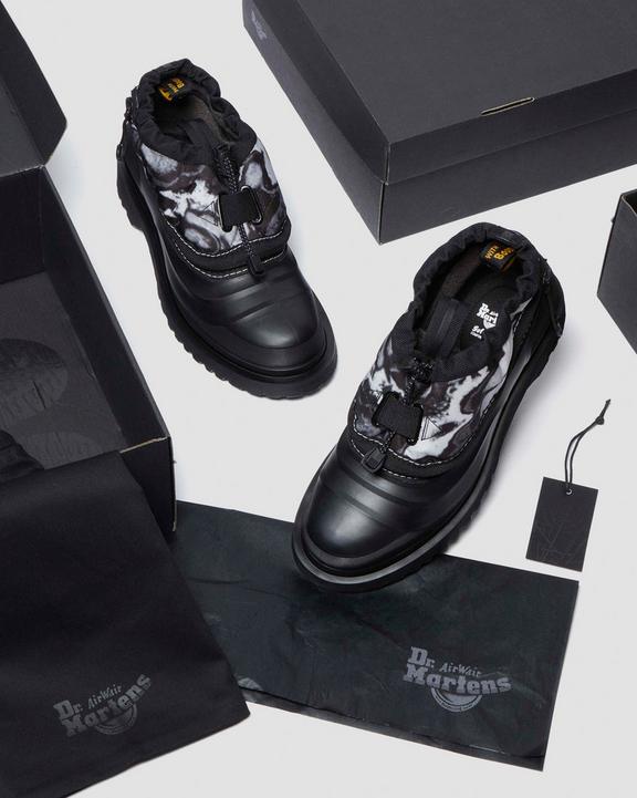 Dr Martens 1461 Sub Shoe - Black+White