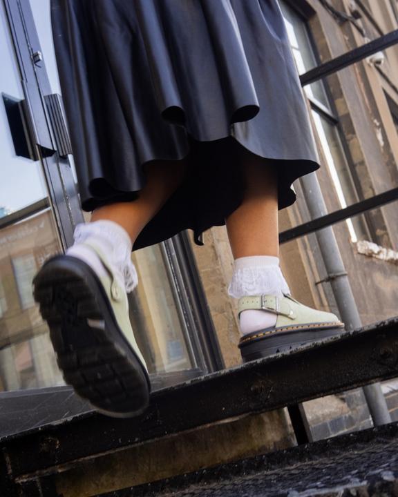 Dr Martens Zebzag - Sage Green