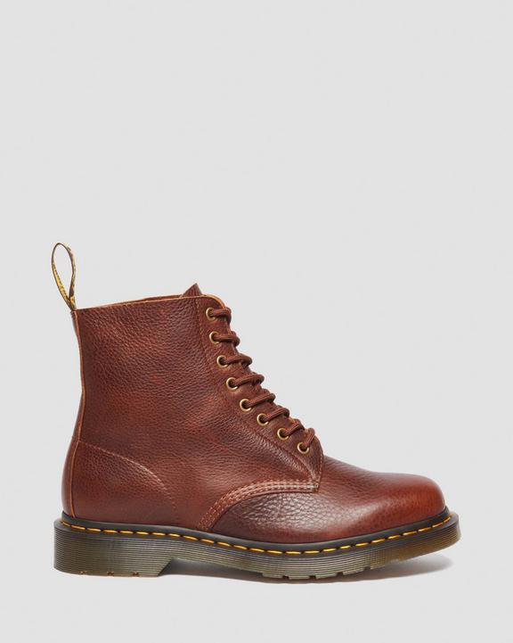 Dr Martens Ambassador Leather Lace Up Boots - Cashew