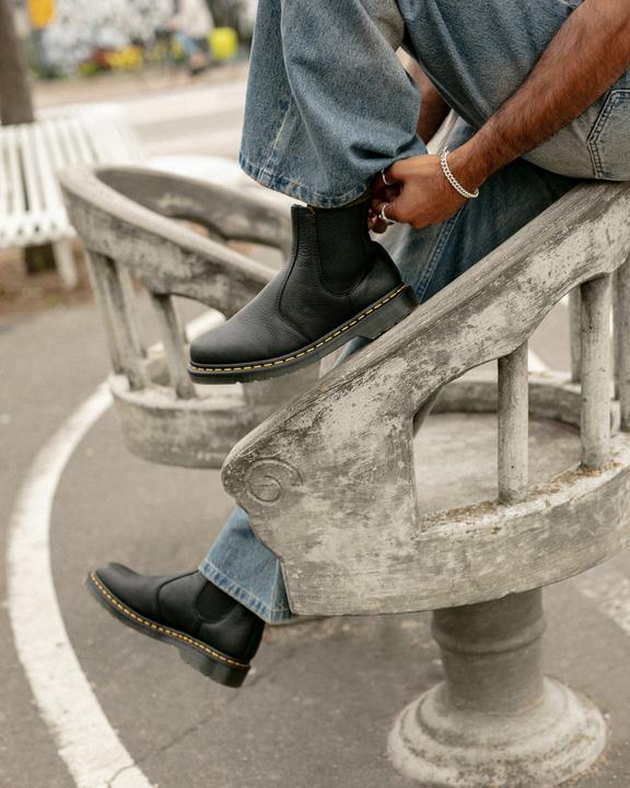 Dr Martens Ambassador Leather Chelsea Boots - Black