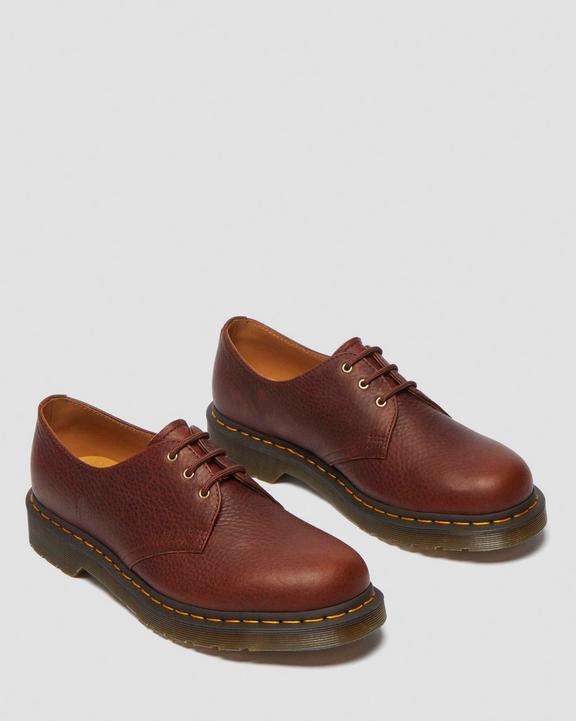 Dr Martens Ambassador Leather Oxford Shoes - Cashew
