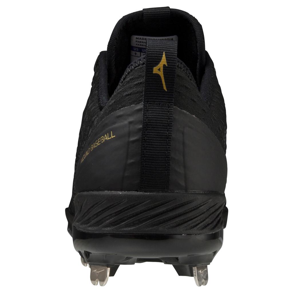 Mizuno Dominant 4 Low Men's Metal Baseball Cleat Black