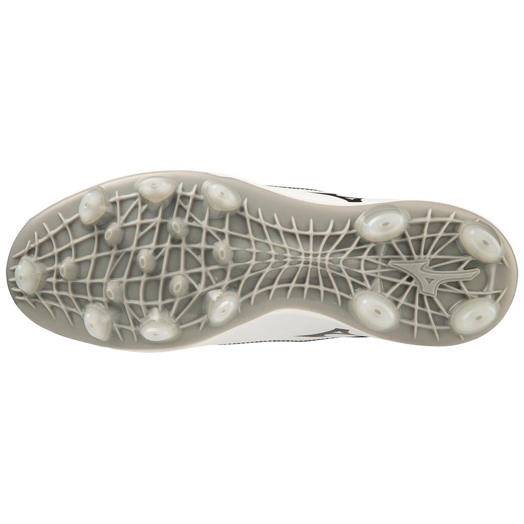 Mizuno Ambition 3 Mid Tpu Men's Molded Baseball Cleat Black White