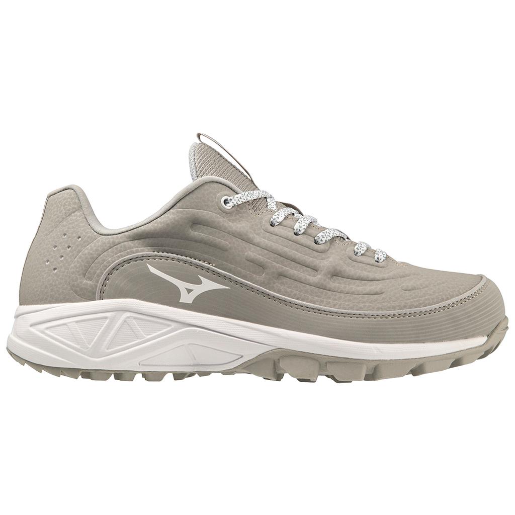 Mizuno Ambition 3 Fp Low All Surface Women's Turf Shoe Grey White