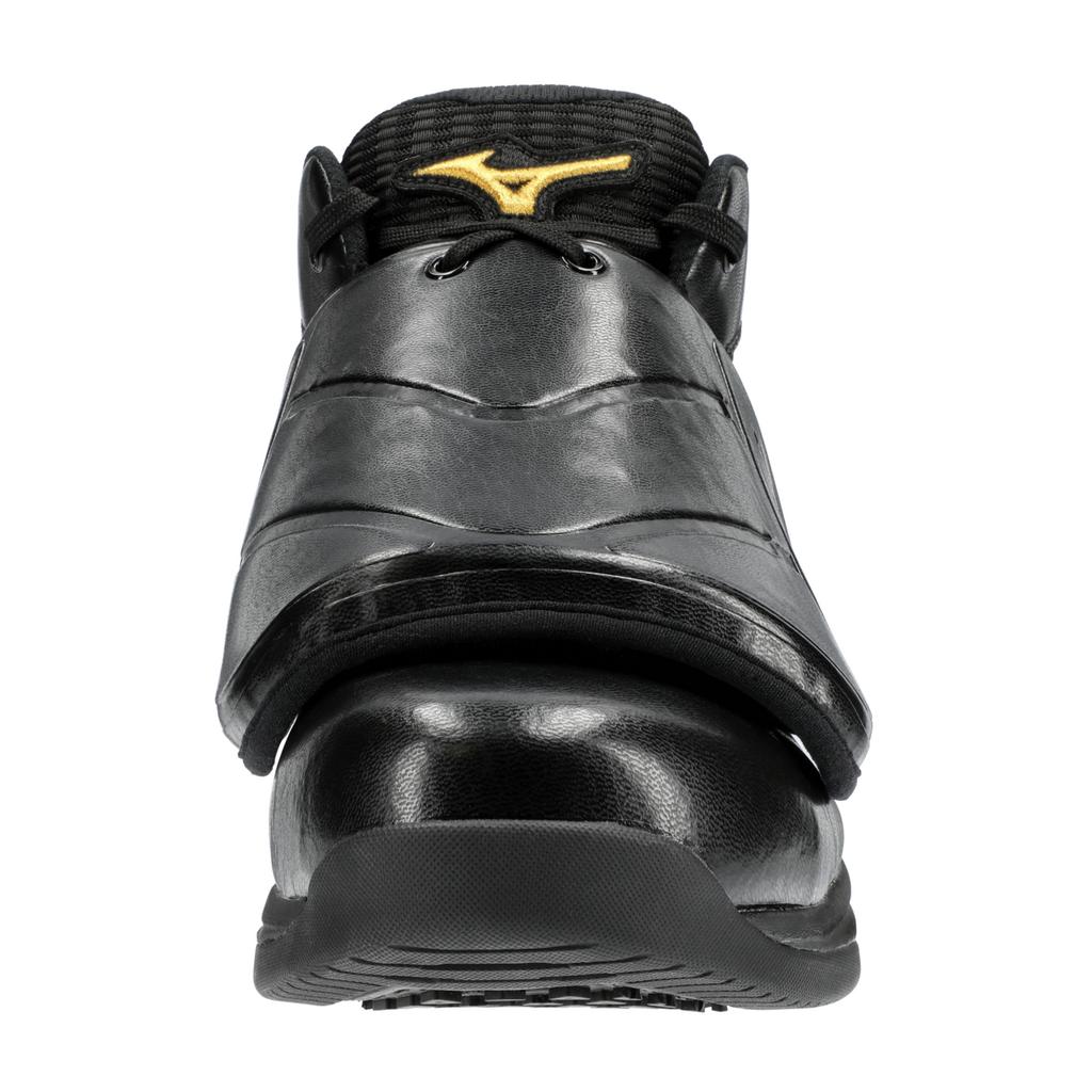 Mizuno Men's Pro Wave Umpire Plate Shoe Black White
