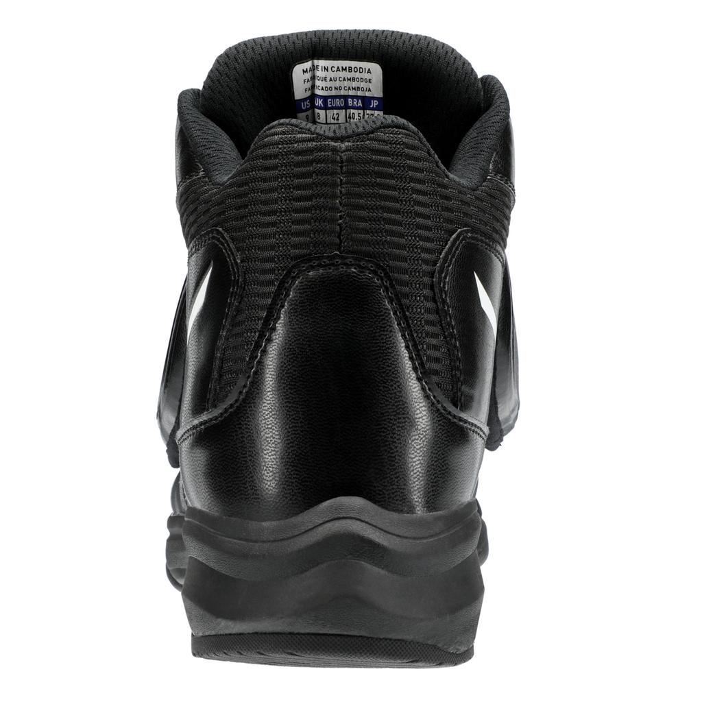 Mizuno Men's Pro Wave Umpire Plate Shoe Black White