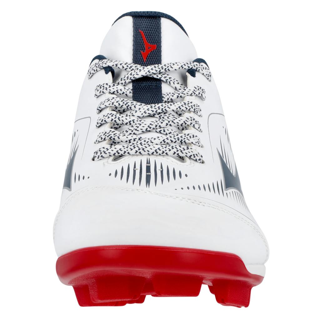 Mizuno Men's Cushionrevo Diamond Tpu Baseball Cleat White Navy