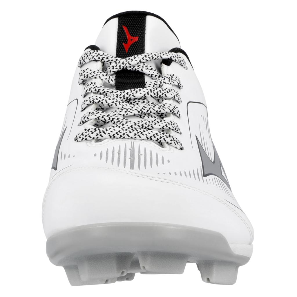 Mizuno Men's Cushionrevo Diamond Tpu Baseball Cleat White Black