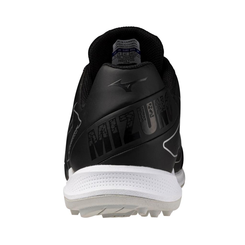 Mizuno Unisex Cushionrevo Diamond Turf Shoe Black White