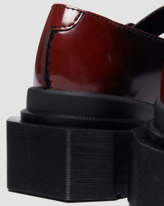 Dr Martens Maybole Mj - Black+Cherry Red