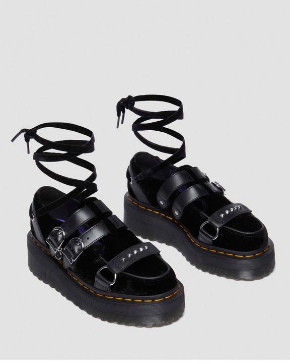 Dr Martens Ramsey Wednesday Platform Creepers - Black