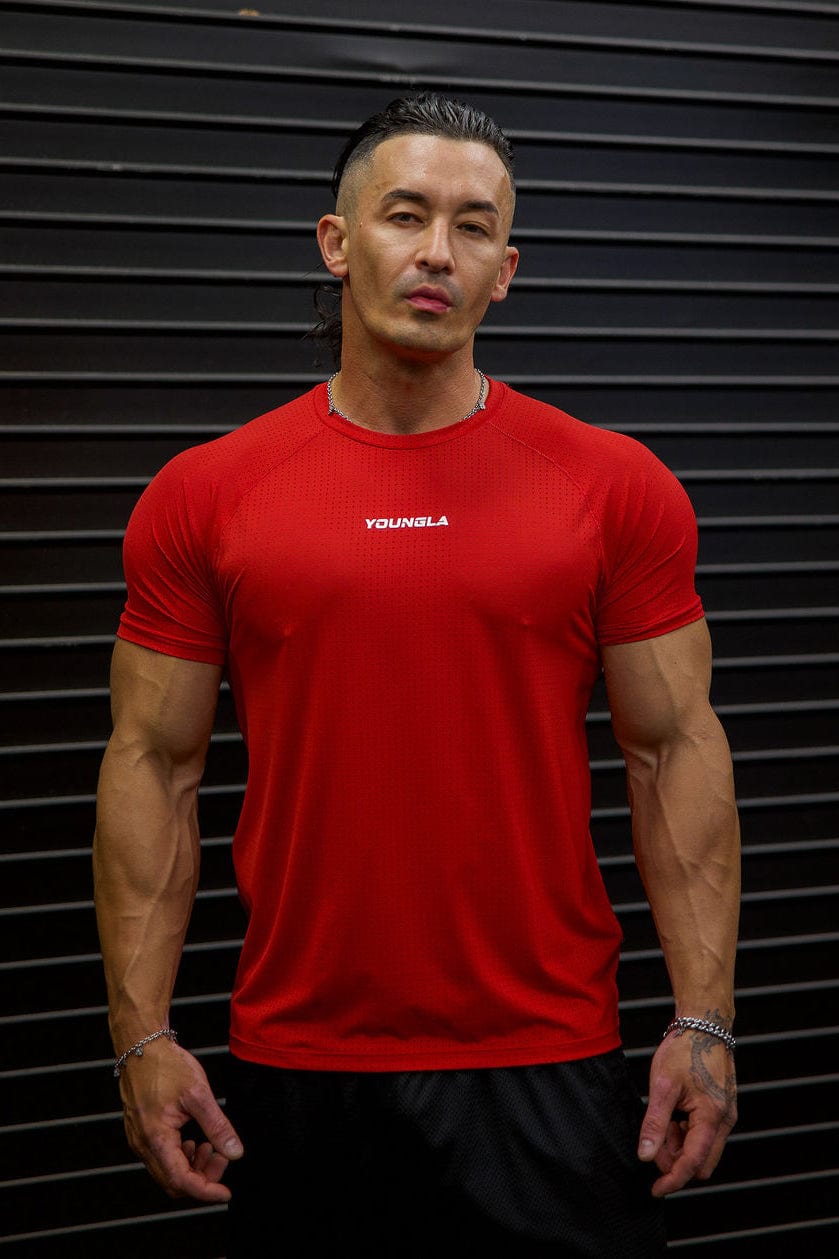 YoungLA 4115 - AeroMesh Shirts Red
