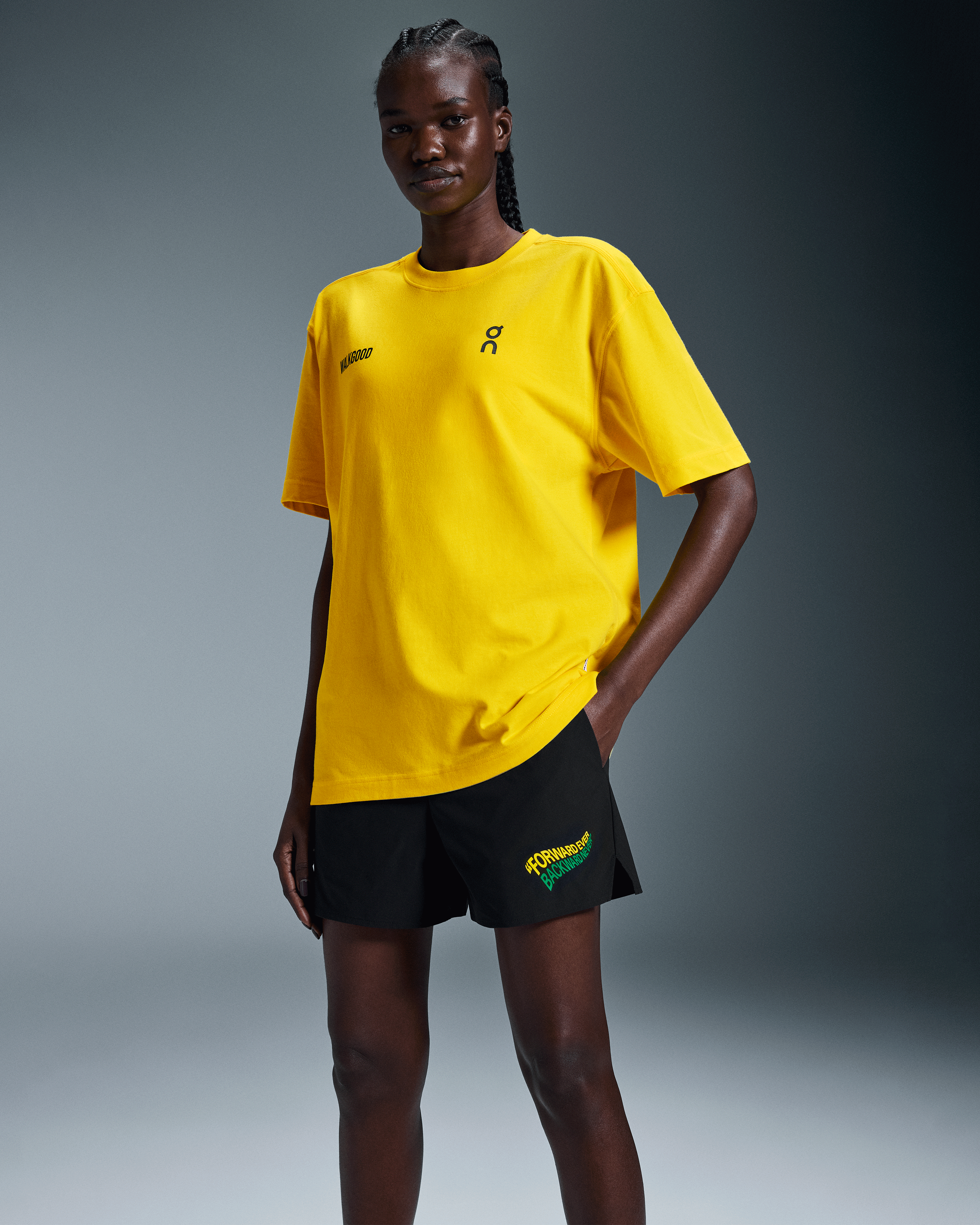 On Core Shorts Walkgood Black (Women'S)