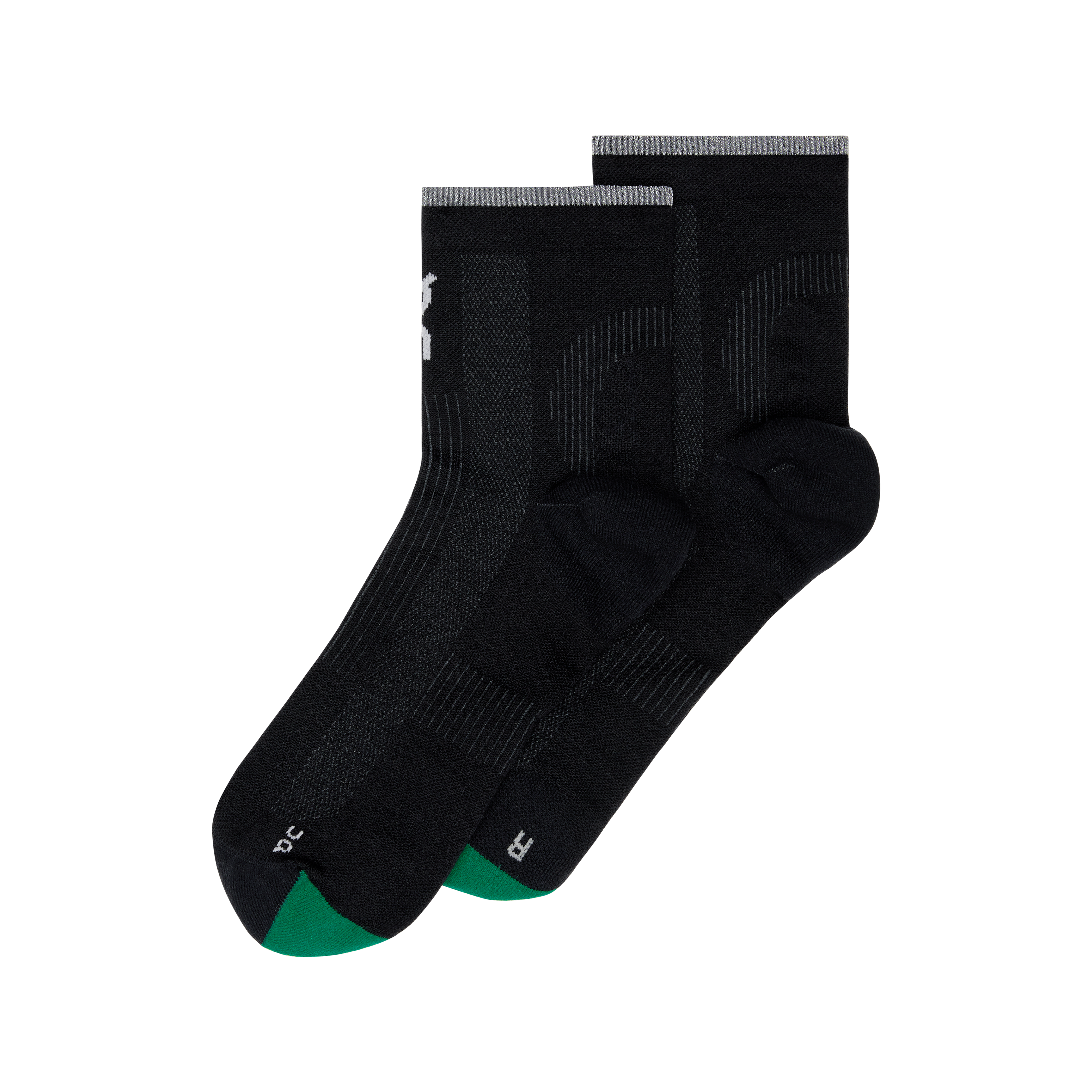 On Elite Run Sock Mid Black