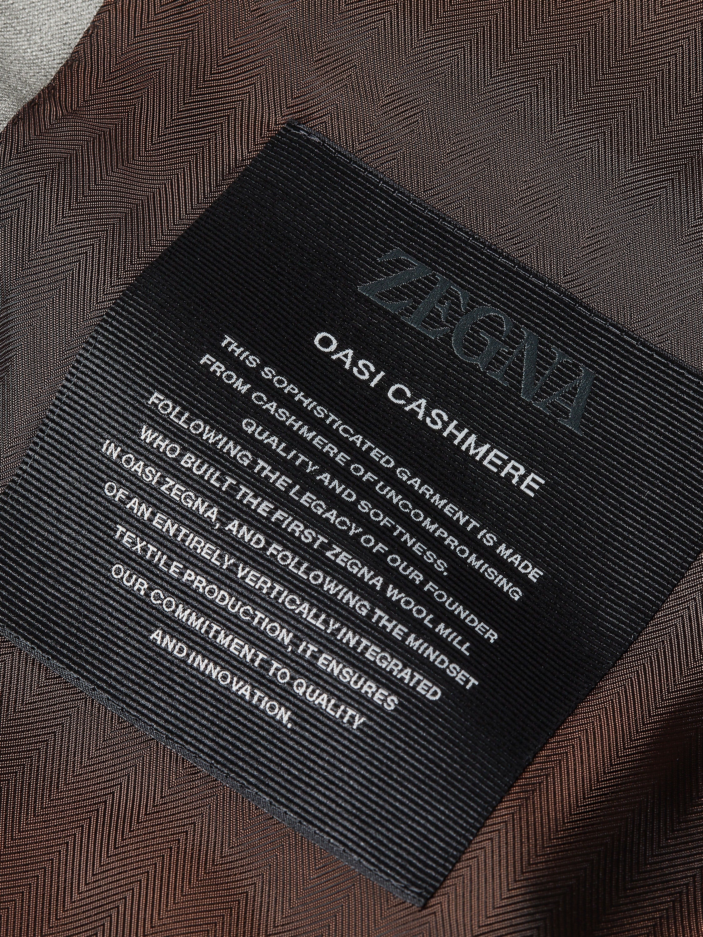 Zegna Grey Oasi Cashmere Suit