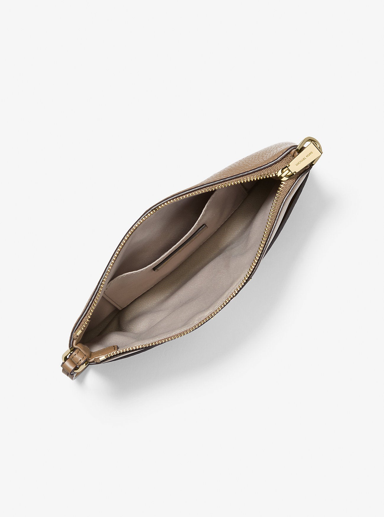 Jet Set Medium Pebbled Leather Wristlet Husk Husk