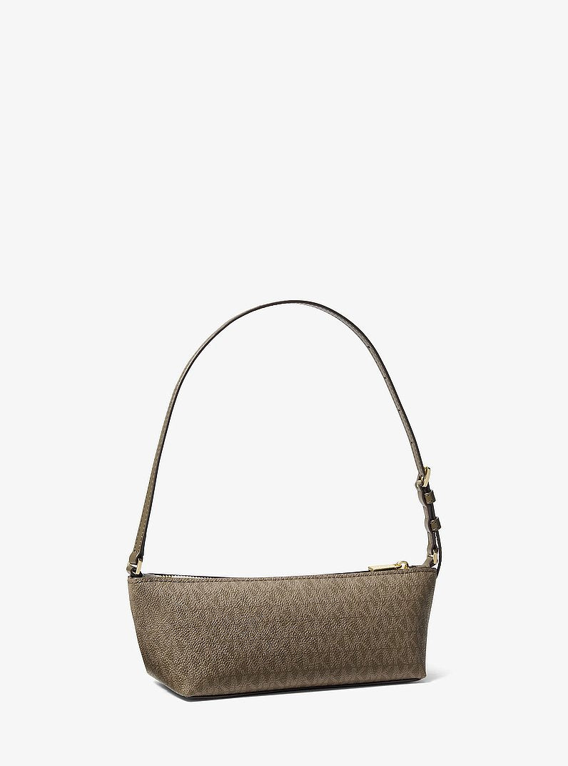 Michael Kors Laila Small Signature Logo Satchel LODEN